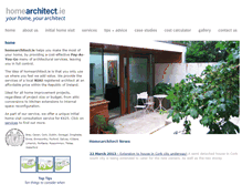 Tablet Screenshot of homearchitect.ie